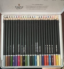 Castle Arts Colored Pencils Urban Collection 24 Pencils