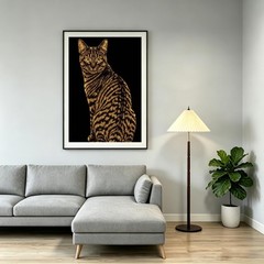 Cat Diamond Art Kits for Adults, 5D Animals Diamond Painting Kits for Beginners,