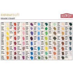 Derwent Coloursoft Individual Blendable Coloured Pencils