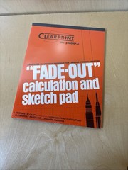 NEW CLEARPRINT FADE OUT – 50 8 1/2×11″ #1000HP-8