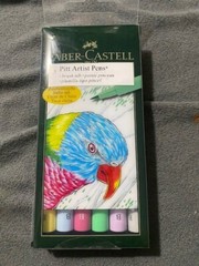 Faber Castell Pitt Artist Pens Brush Tip Multiple Styles & Colors, YOU CHOOSE!