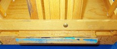Genuine Winsor Newton Arun Table Box Easel Beechwood Portable Travel Sketch Art