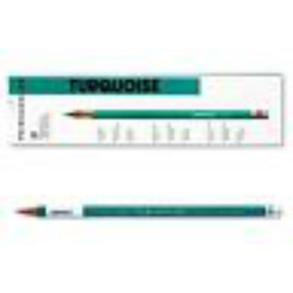 Prismacolor 2263 Turquoise 2B Drawing Pencils 2.0mm 12 Count MADE IN USA