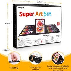 Art Kit, 251-Pack Art Supplies Drawing Kits, Arts and Crafts Gifts Box for Kids