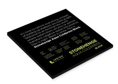 Stonehenge Aqua Black Medium Weight Pad, 140lb, Coldpress, 7 x 7 Inches, 15 S…