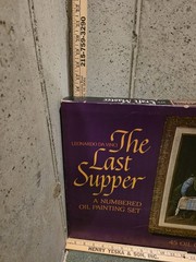 Vintage Craft Master Paint by Number Da Vinci The Last Supper In Original Box