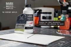 Liquitex Basics Gesso 8.45 Oz White Acrylic Primer For All Surfaces