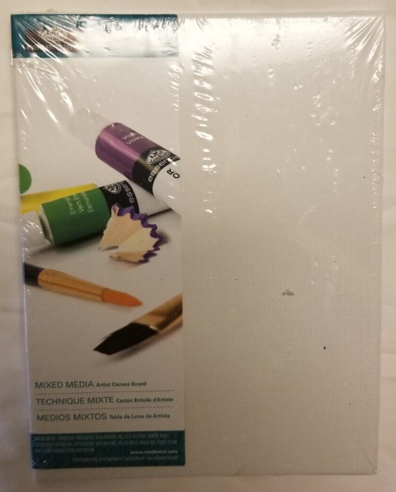 Royal Langnickel essentials(TM) Premium Canvas Board-8″x2″ – 2 Pack NIP