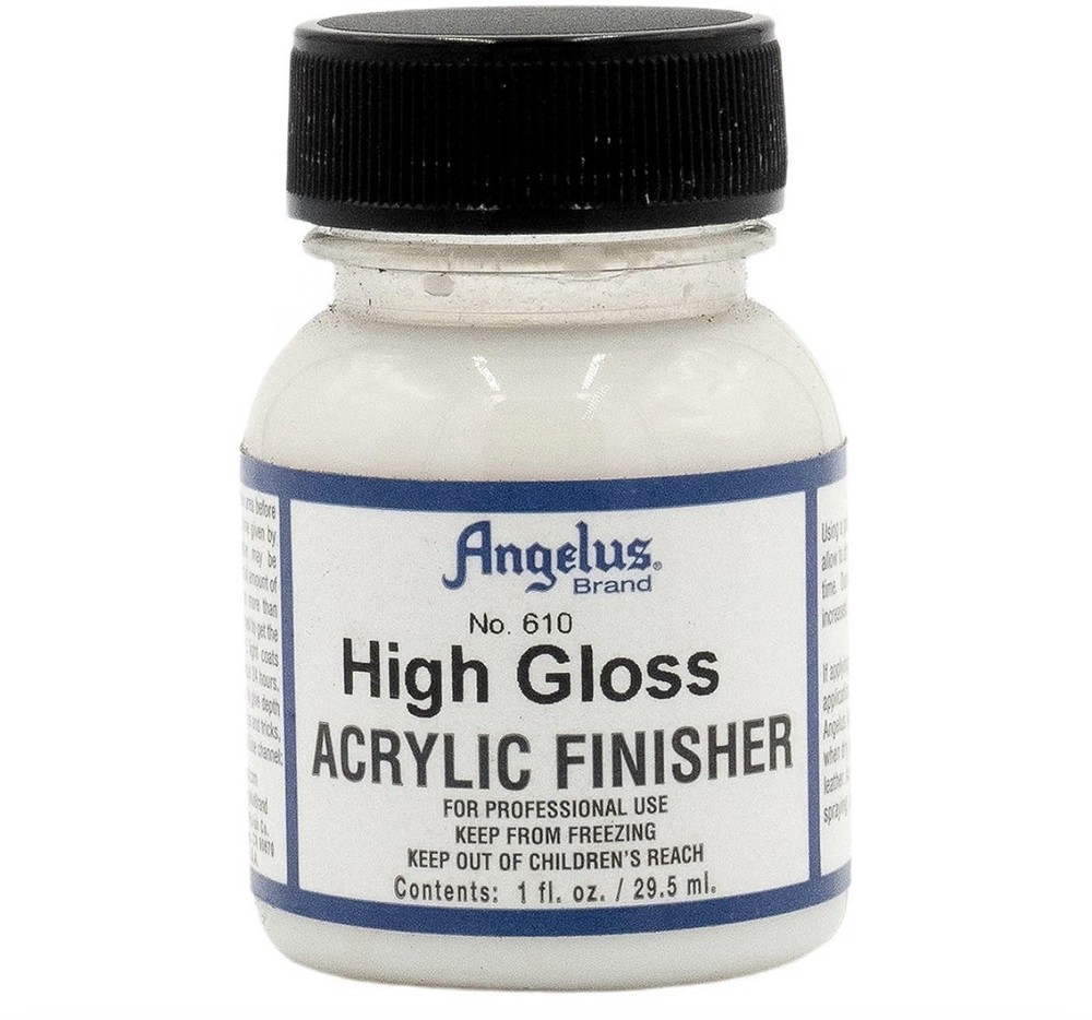 1 oz High Gloss Acrylic Finisher, Clear ANGELUS