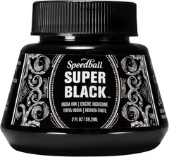 Speedball Super Black India Ink, 2-Ounce