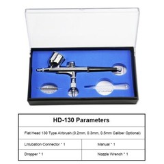 0.2mm 0.3mm 0.5mm Airbrush Pen Air Brush Spray Gun Sprayer Pen Art Tattoos Cake