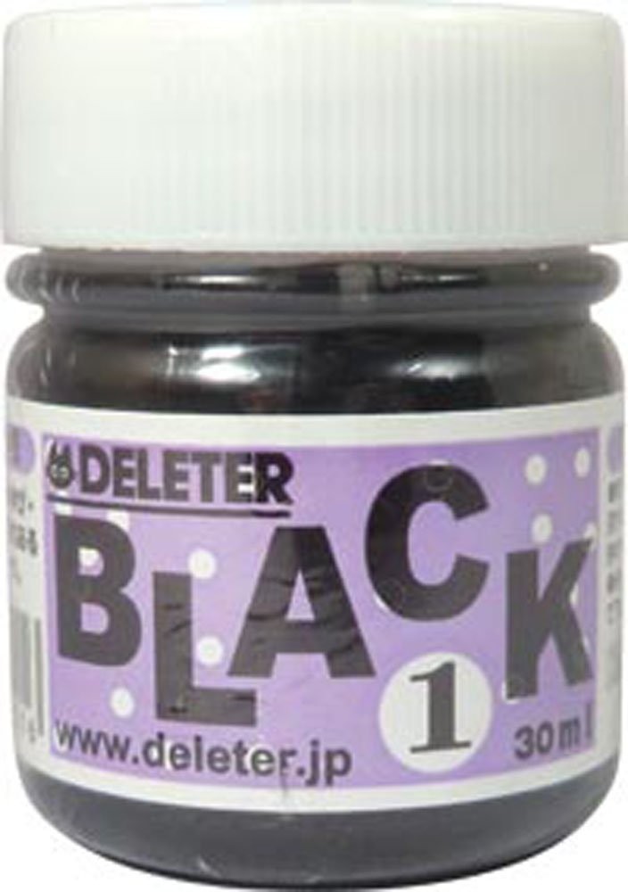 Deleter Manga Ink, Black 1, Basic Ink for dip pen & 1 fl oz, 1