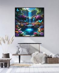 Landscape Scenery Diamond Art Kits for Adults 13.7X13.7 inches, JK542-A