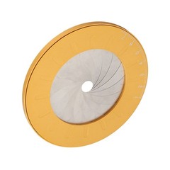 Metal Round Circle Drawing Tool Professional Drawing Ruler