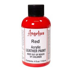 Angelus Brand Acrylic Leather & Vinyl Waterproof Sneaker Paint 4 Ounce Bottle