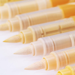 Kander Acrylic Paint Markers 12 Colors, Skin Tone Series Set with Soft Brush Ti