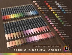 36 Acrylic Paint Pens Skin and Earth Tones (0.7mm EXTRA FINE)