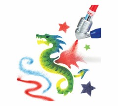 Crayola: ” AIR MARKER SPRAYER ” ELECTRIC Air Brush KIT – Trending