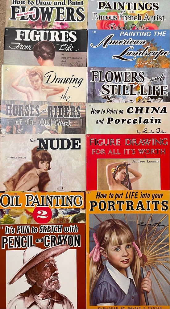 Walter Foster Art Books – New old Stock