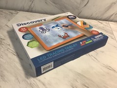 *NEW* Discovery LED Tracing Coloring Tablet Toy 34 Piece w/ Artist Pencils