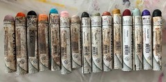 Lot of 51 Oil Paint Sticks 12 R&F pigment 39 Shiva Oil Paintstiks Gamvar Varnish