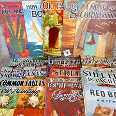 WALTER T FOSTER Lot Of 15 Vintage How To Draw And Paint Instructional Art Books