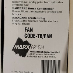 Vintage 1989 Marx Soft Fabric Painting Brushes Tulip Productions – Lot of 3 USA