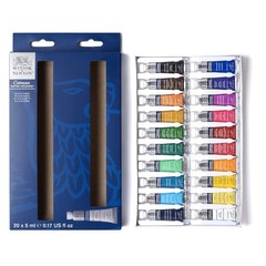 High Transparency Watercolor Set of 20 Colors – 5ml Tubes for Vibrant Artwork