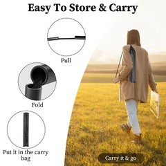 2Pcs 61in Easel Stand Display Frame Tripod Easel Alloy Drawing Stand Collapsible