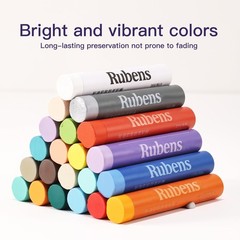 24 Colors Soft Oil Pastels Set Creamy Texture Art Drawing Blending Shading