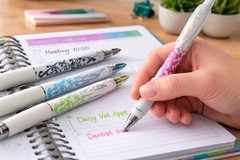 Pilot G2 Fashion Collection Gel Pens 0.7mm Assorted Colors 5 Pack Smooth (31392)