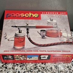 NEW NIB Paasche Airbrush VL Set Double Action Internal Mix Set