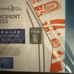 Grafix Monoprint Plates K30DC912-3 Impress 3x 9″X12″ Reductive Additive Trace