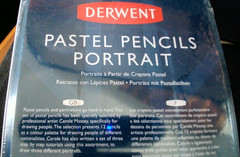 Derwent Pastel Pencils Portrait 12 pack in tin. New/Sealed. 2300563. Fast post!