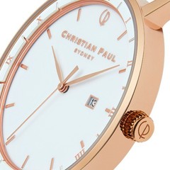 Christian Paul ALPHA A001BKSPG 43mm Watch 5ATM (2-Year Warranty)