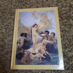 Birth of Venus Bouguereau Sketchbook Notebook 8″ Hardcover Art History