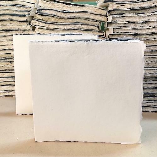 KHADI HANDMADE PAPERBACK BOOK 15 x 15 cm