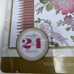ANNA GRIFFIN Water Soluble Watercolor Pencils Set Lot 24 Used