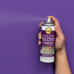 Clear Gloss Acrylic Sealer Spray 6 oz Original Version Protective Finish 26412