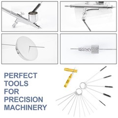 ECuoPix Airbrush Cleaning Kit, Cleaner for Spray stainless steel