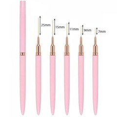 5 pcs Precision Detail Paint Brush Set for Miniatures & Fine Art