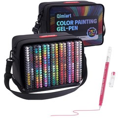 Zxtwtoy Acrylic Gel Pens For Adult Coloring252 Pack Colored Pens Set Travel