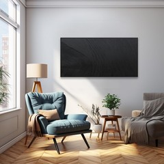 Black Wall Art Framed Abstract Canvas Pictures For Hand Painted Line Texture …