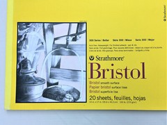 STRATHMORE BRISTOL Smooth 300 Series 20 Sheets Large 14 x 17 ART PAD