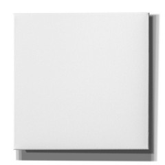 Epic Art Group Artist Poly/Cotton Stretched Gloss White Canvas, 36″x36″x0.75″