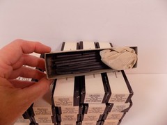 Craftint Artists’ Charcoal Lot of 19 boxes – Cleveland Ohio Vintage Art Supplies