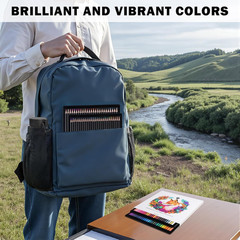50 Count Colored Pencils for Adult Coloring Books, Coloring Pencil Set for Adult
