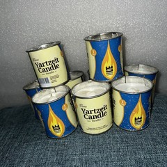 1 Day Yahrzeit Candle – 9 Pack – 24 Hour Kosher Yahrtzeit 9 Pack, White NB6