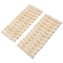 24pcs Bucket Handle Grip – Ergonomic Wood Handle For Replacement – Wooden Grip