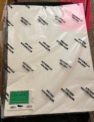 Aquarelle Arches 22 x 30 sheets 140 lb 14 sheets 300 lb 3 sheets